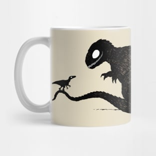 T Rex & Raptor Mug